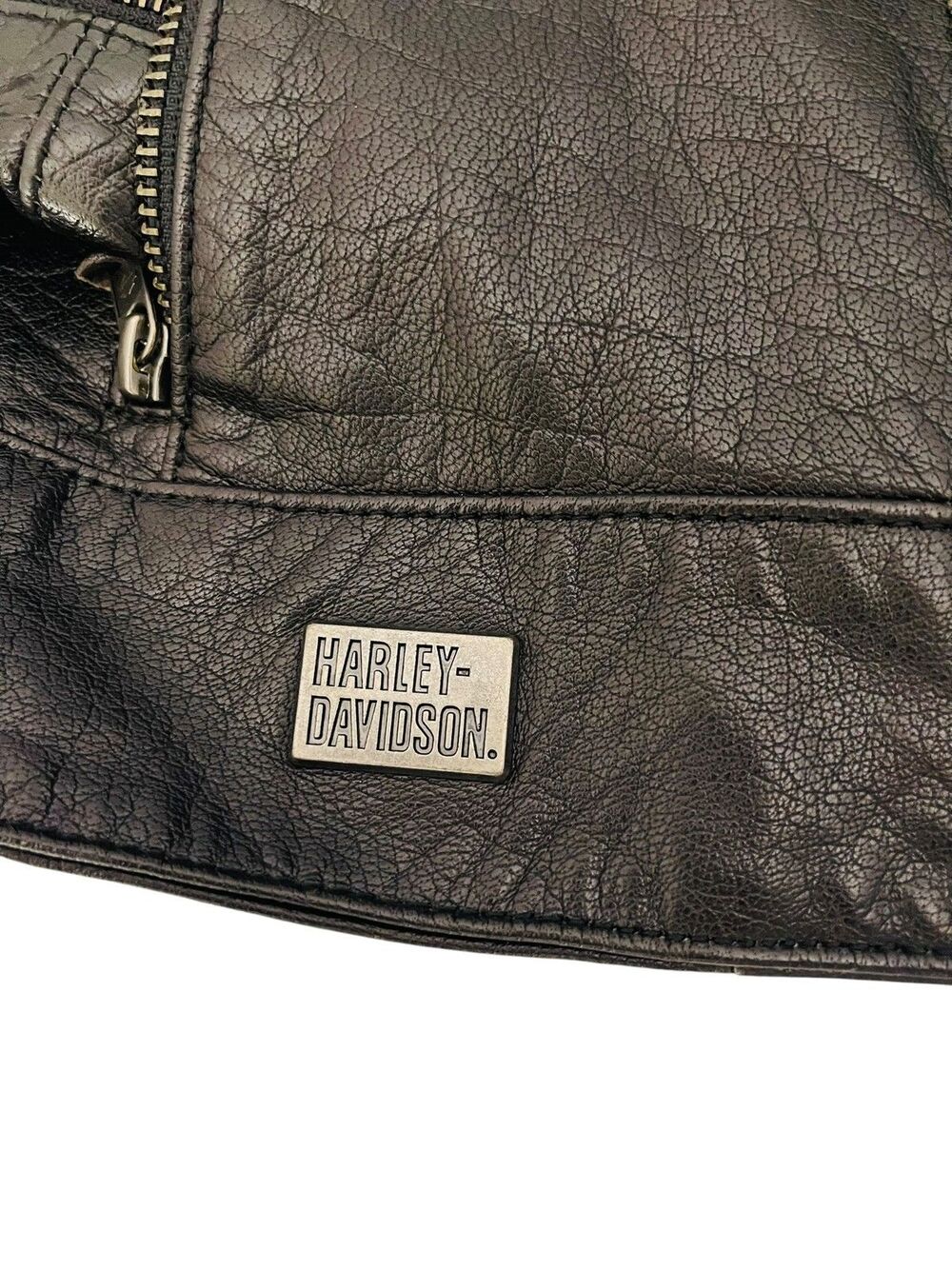 Harley-Davidson Women’s Leather Biker Jacket - Picture 7 of 12